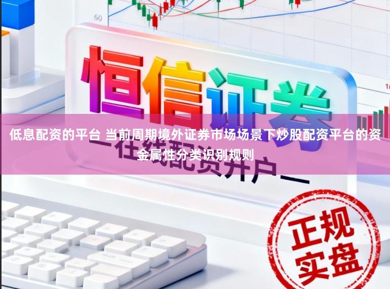 低息配资的平台 当前周期境外证券市场场景下炒股配资平台的资金属性分类识别规则