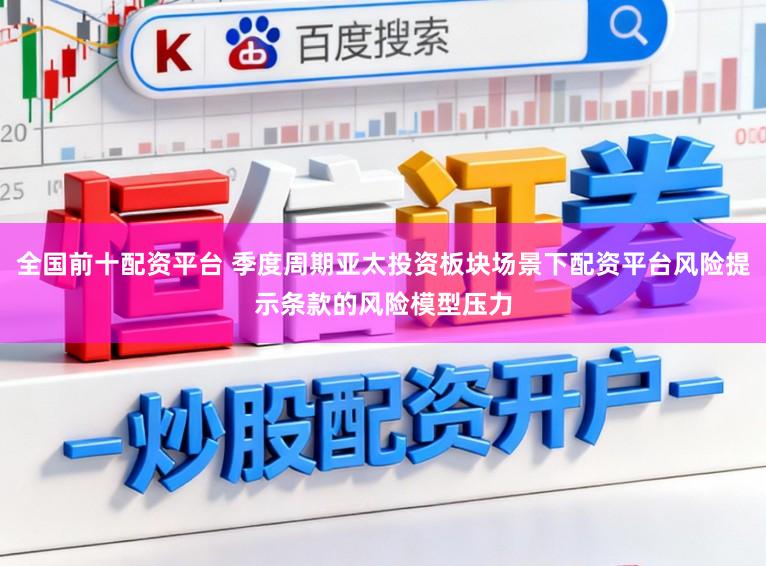 全国前十配资平台 季度周期亚太投资板块场景下配资平台风险提示条款的风险模型压力