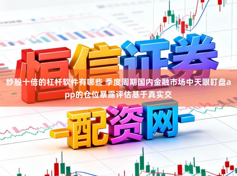炒股十倍的杠杆软件有哪些 季度周期国内金融市场中天眼盯盘app的仓位暴露评估基于真实交